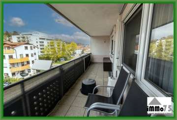 3 Zimmer Wohnung in einer ruhigen und gepflegten Lage von Dürrmenz inkl. Balkon &  TG-Stellplatz, 75417 Mühlacker, Etagenwohnung